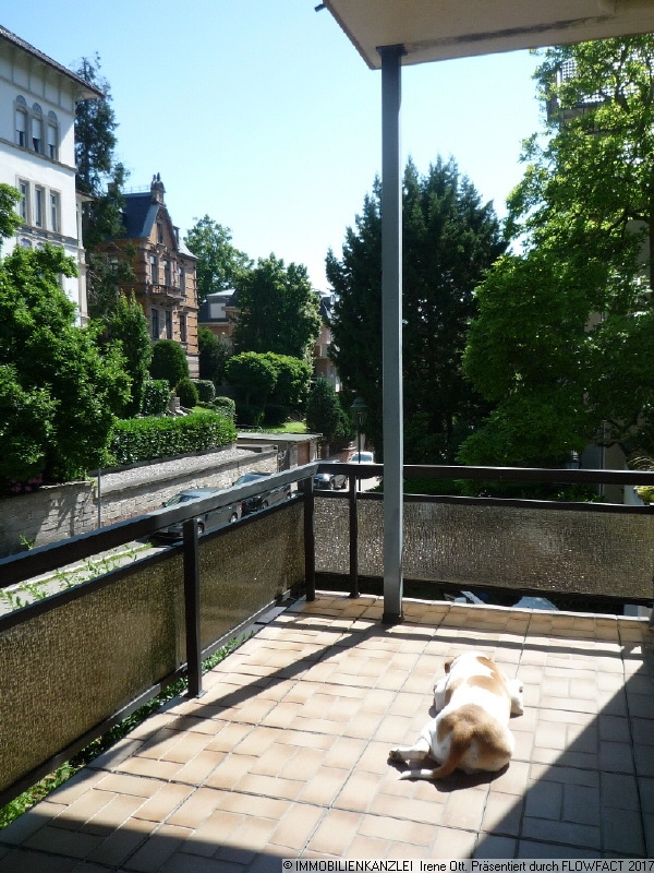 Balkon Ost Erdgeschosswohnung Baden-Baden