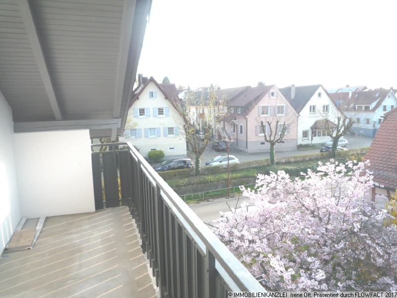 Balkon West Dachgeschosswohnung Baden-Baden