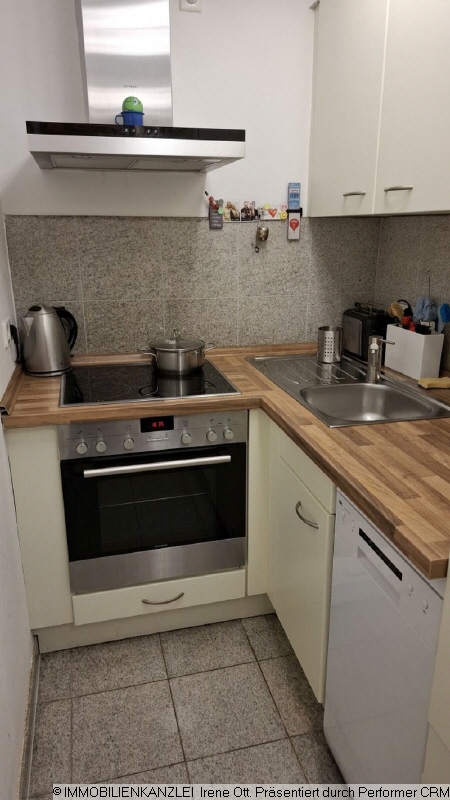 EBK mit Sp�lmasch, HerdBackofenDunstabzug, K�hlschrankGefrierfach, Sp�le Terrassenwohnung Baden-Baden