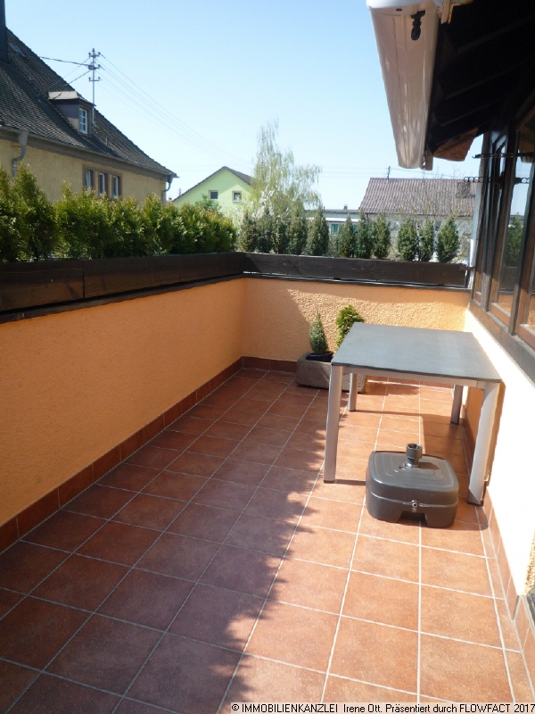 Balkon mit Markise Haus Baden-Baden