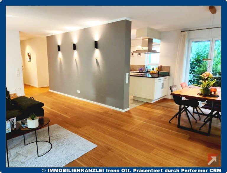 modernes Wohnen Baden-Baden Erdgeschosswohnung Schicke hochwertig ausgestattete 3-4 ZiWo, Terrasse, 2 KFZ
