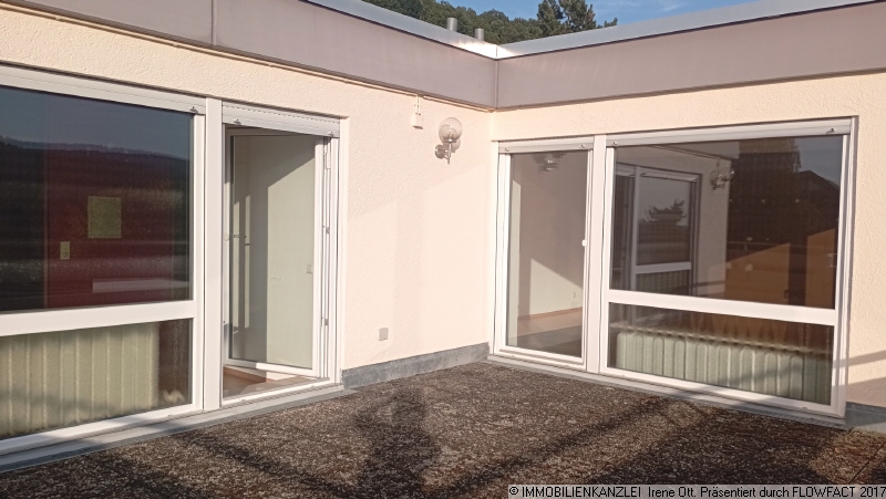 Terrassenfenster Penthousewohnung Baden-Baden