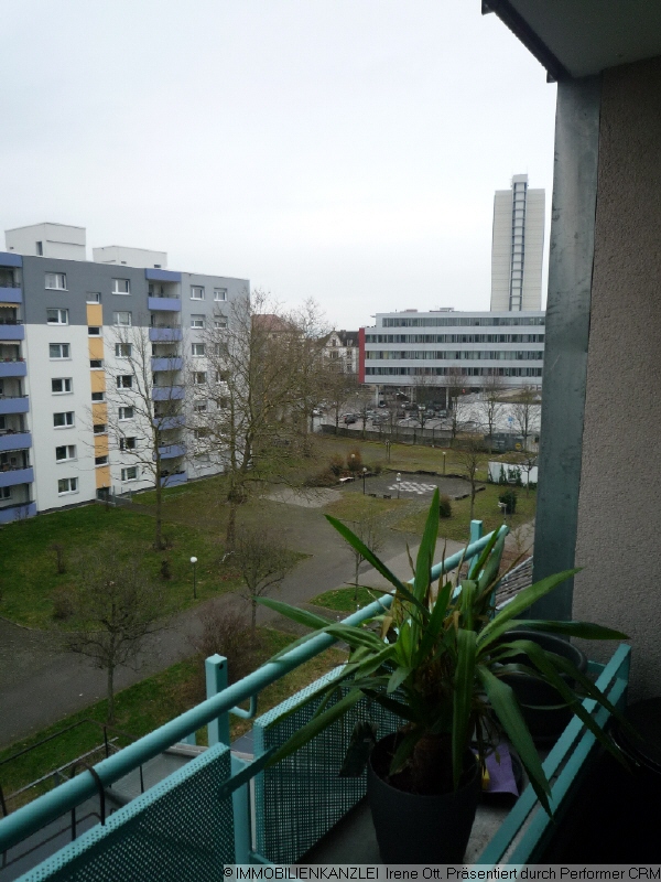 Loggia S�d-West Maisonettewohnung Karlsruhe
