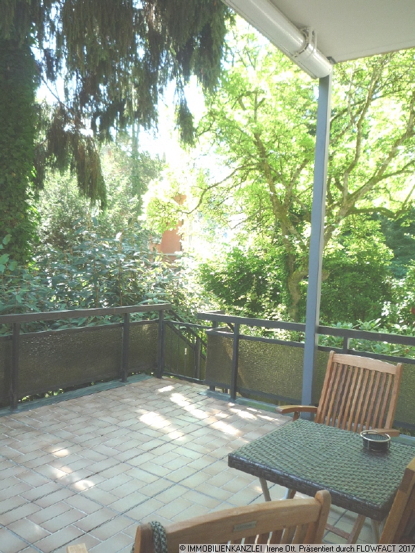 Terrasse mit Zugang zum Garten Erdgeschosswohnung Baden-Baden