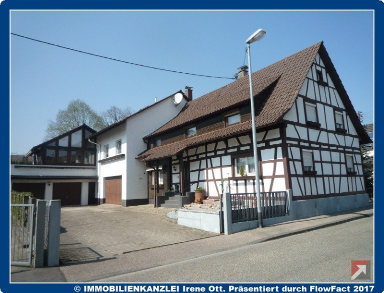 Fachwerkhaus mit Anbauten Baden-Baden - Sandweier Haus VERKAUFT Anwesen mit 2 H�usern und 3 Garagenstellpl�tze zu erwerben!