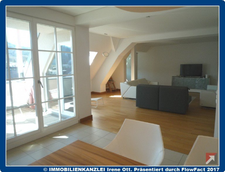Exklusives Wohnen Baden-Baden Dachgeschosswohnung VERKAUFT Exklusives Wohnen mit 2 B�dern, Loggia und TG-Stellplatz