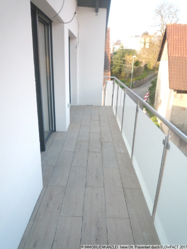 Balkon Ost Schlafzimmerzugang Dachgeschosswohnung Baden-Baden